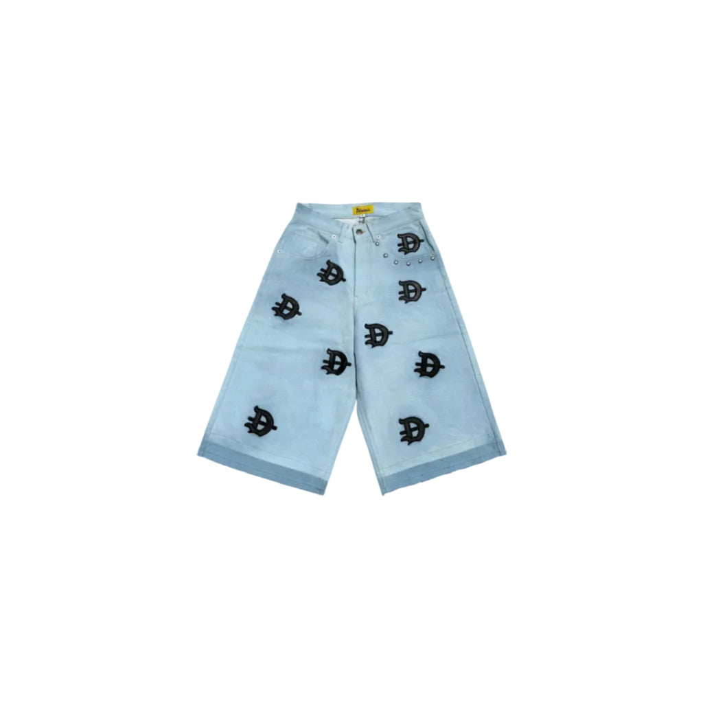 Oversized Denim Jorts