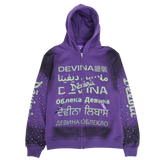 DEVINA Language Zip Hoodie (Purple)