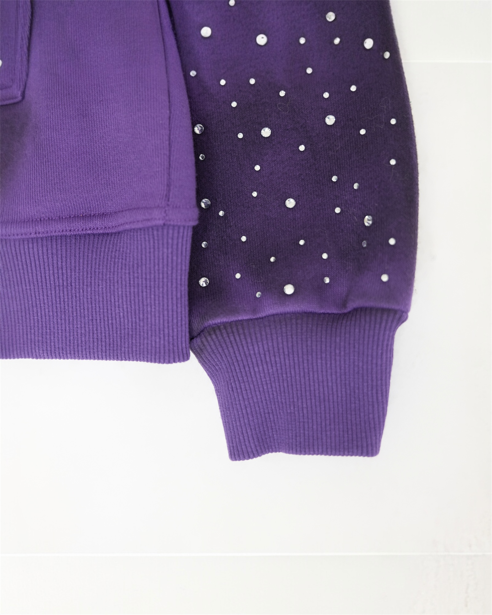 DEVINA Language Zip Hoodie (Purple)
