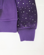 DEVINA Language Zip Hoodie (Purple)
