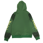 DEVINA Language Zip Hoodie (Green)