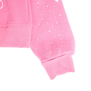 DEVINA Language Zip Hoodie (Pink)