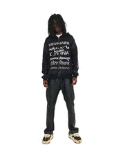 Language Zip Hoodie (Black)